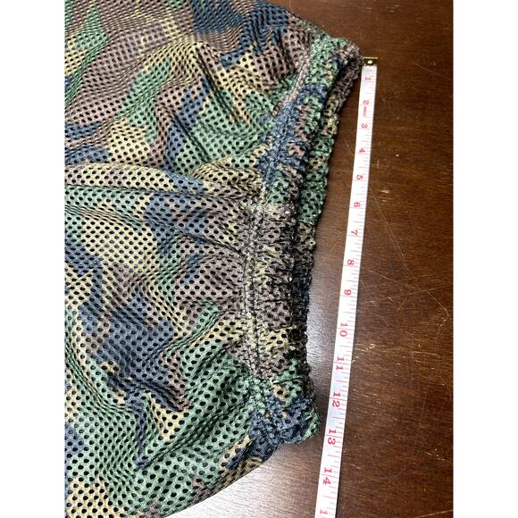 VTG 90s Tommy Hilfiger Camo Mesh Shirt and Shorts Set Size L - Picture 10 of 16